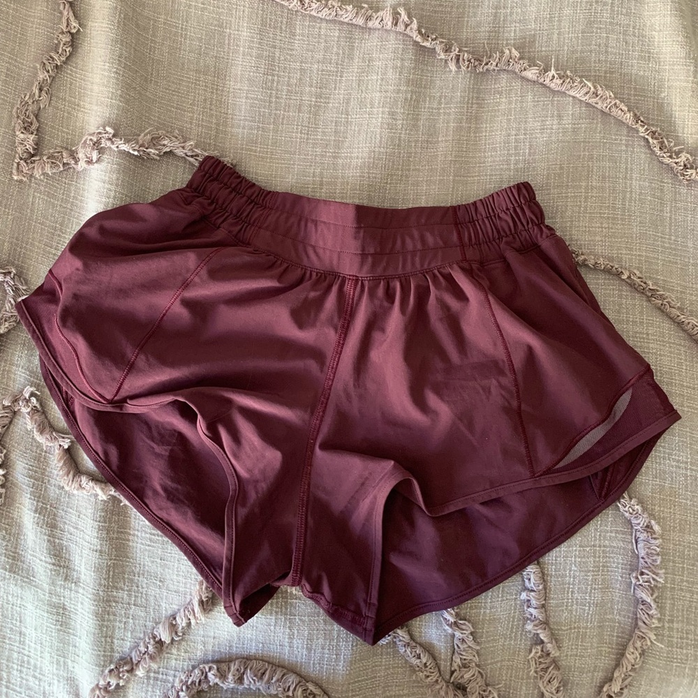 Lululemon Hotty Hot Shorts 2.5 in Cassis